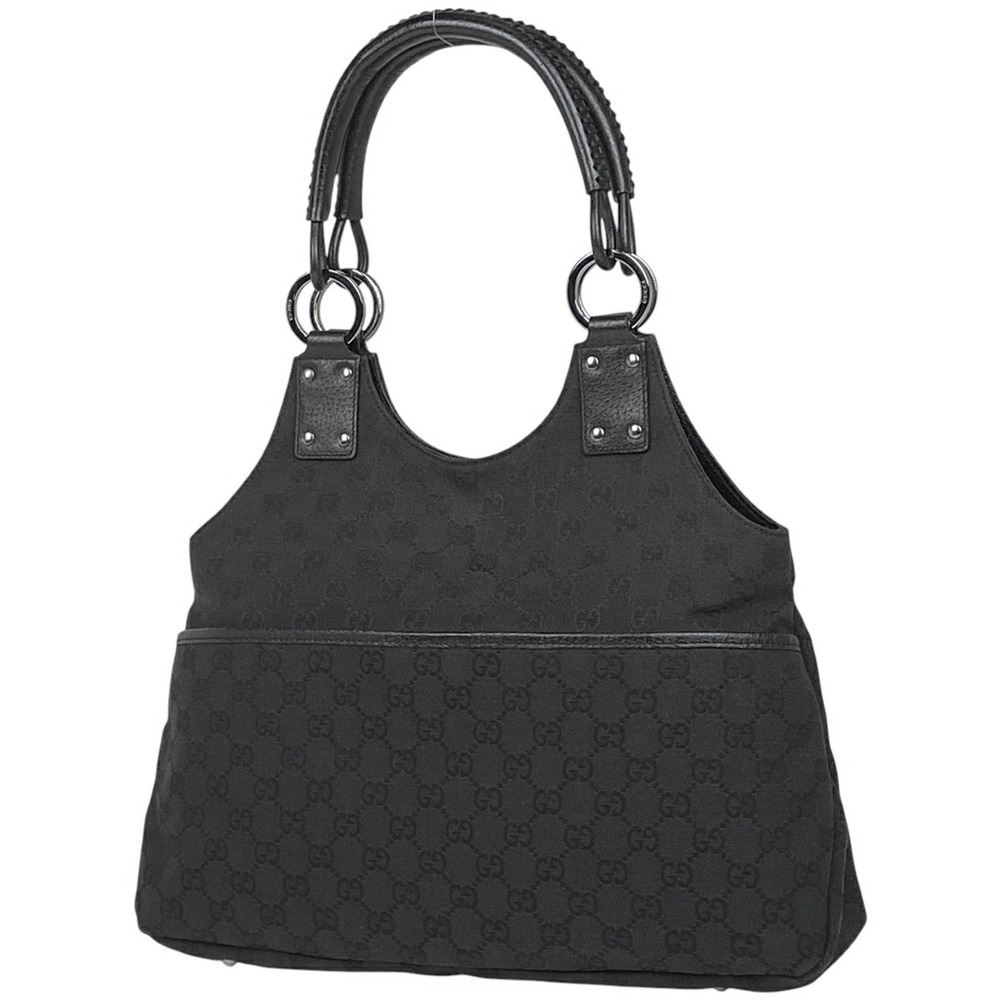 Gucci GG tote bag One Shoulder Hobo canvas black